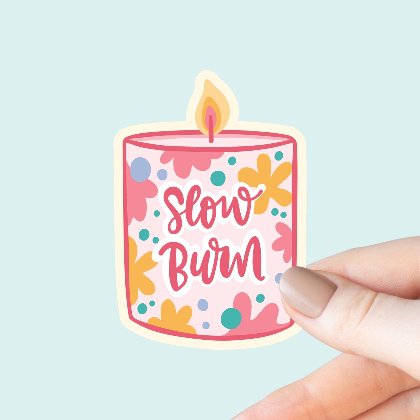 Slow Burn Romance Sticker