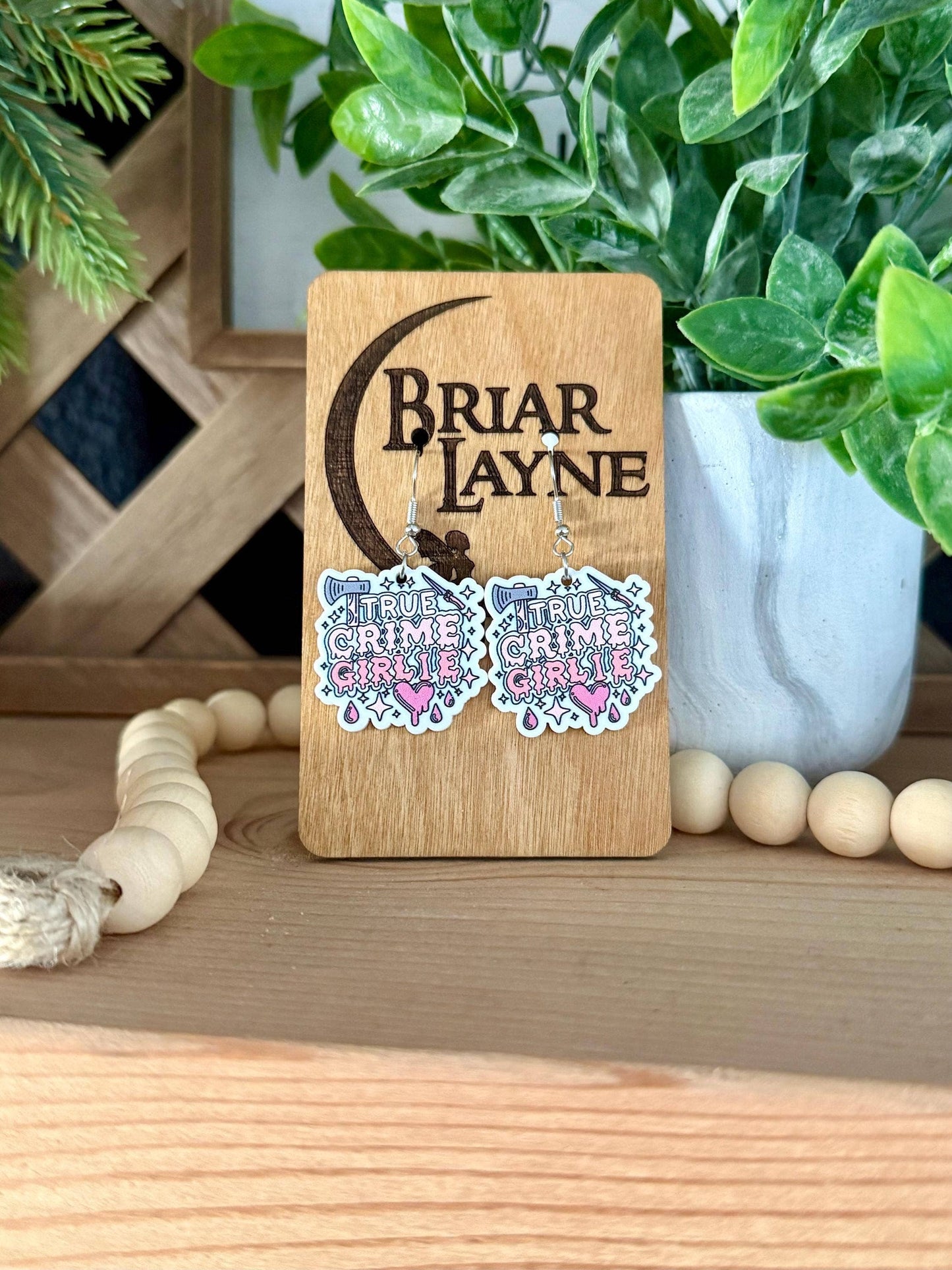 True Crime & Mystery Book Club Earrings #5