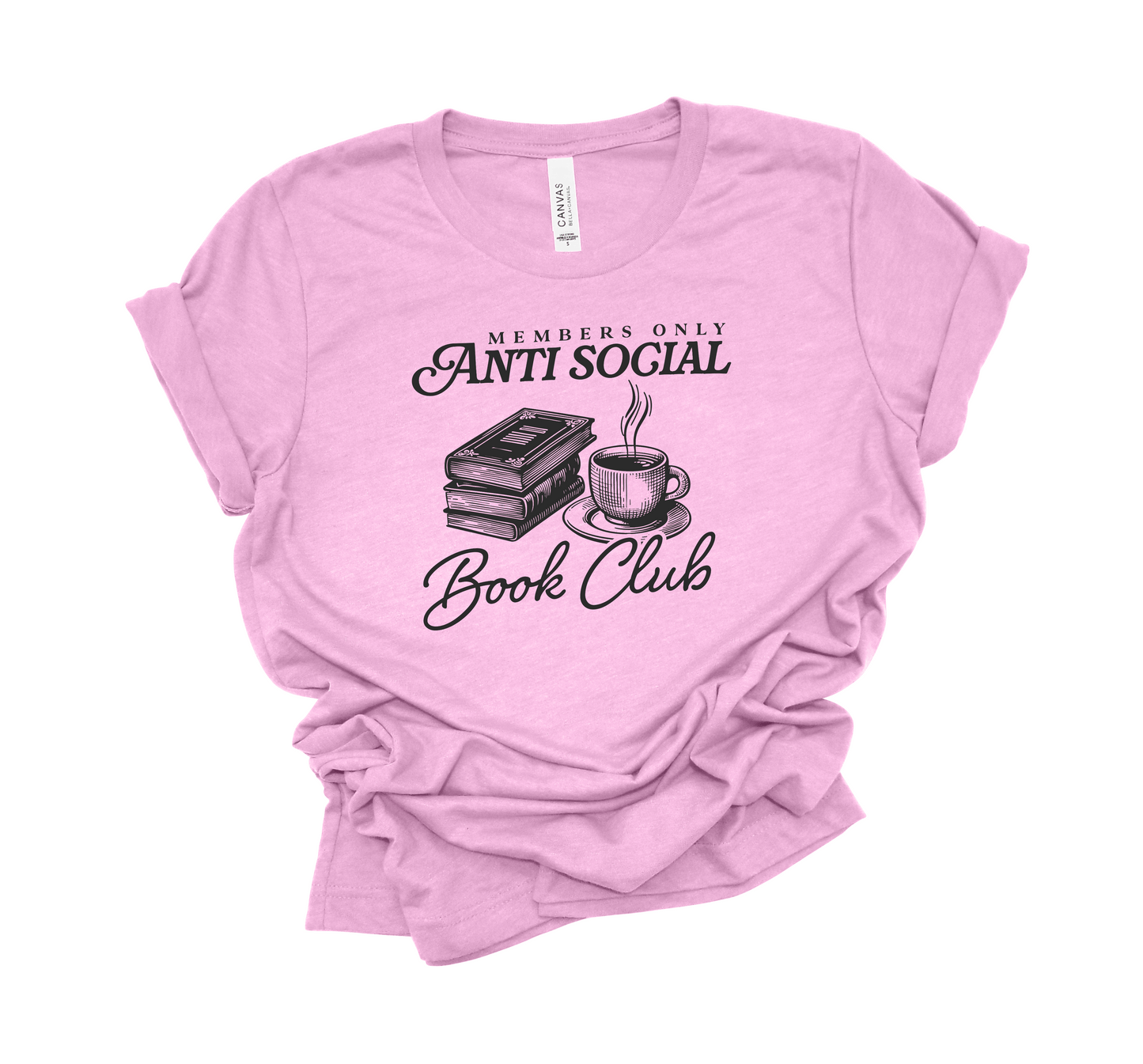 Anti Social Book Club Graphic tee