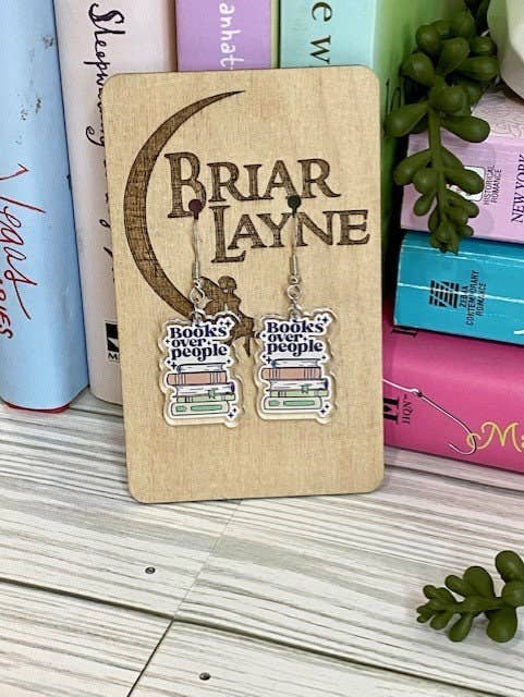 Book Lovers Earrings for Readers and Bookworms