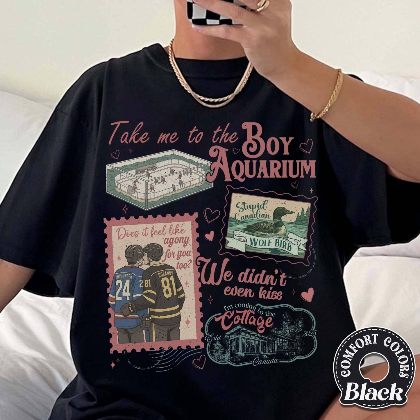 Take Me To The Boy Aquarium Comfort Colors T-Shirt, Fan Gift