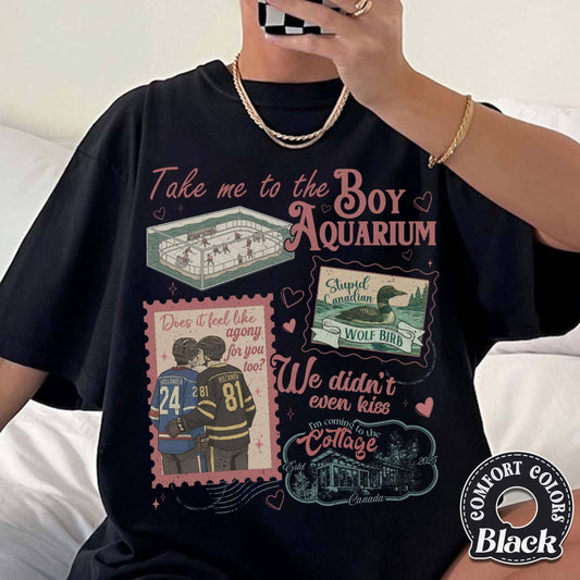 Take Me To The Boy Aquarium Comfort Colors T-Shirt, Fan Gift