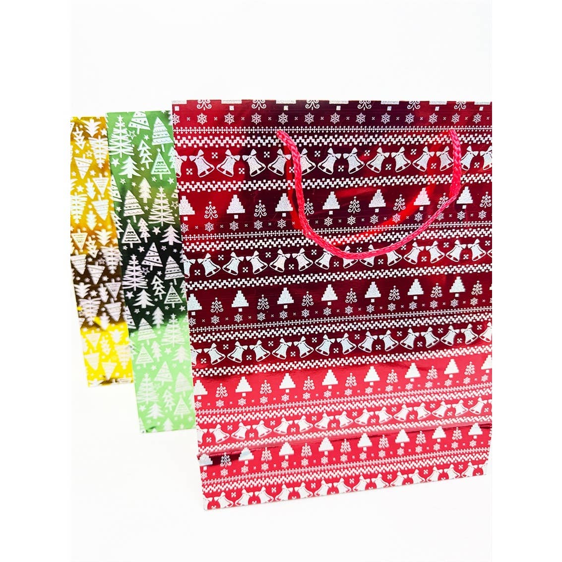 Fancy Holographic Christmas Gift Bag