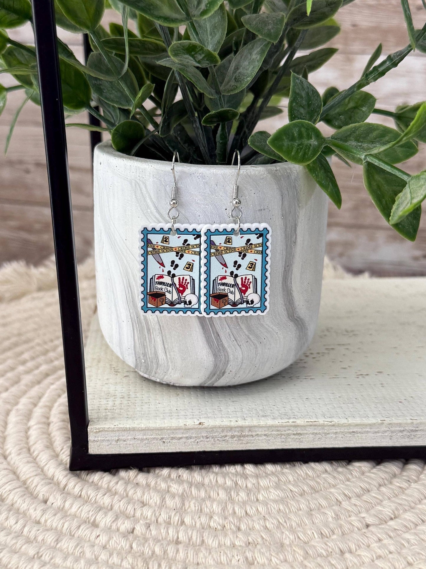 True Crime & Mystery Book Club Earrings