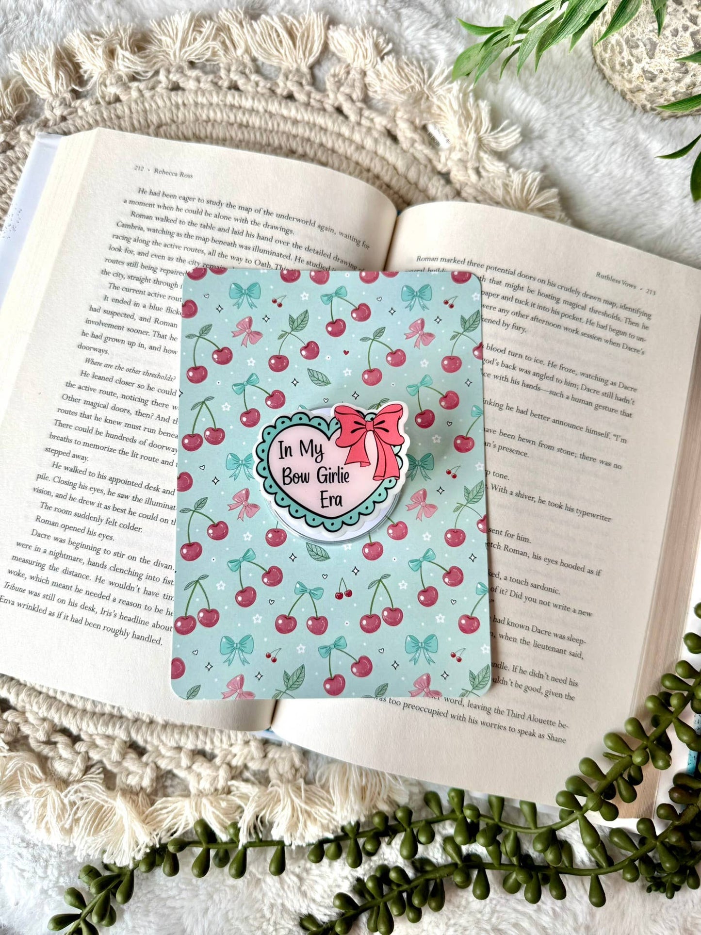 Cherry Coquette Kindle Charm - Cherry Coquette Phone Charm