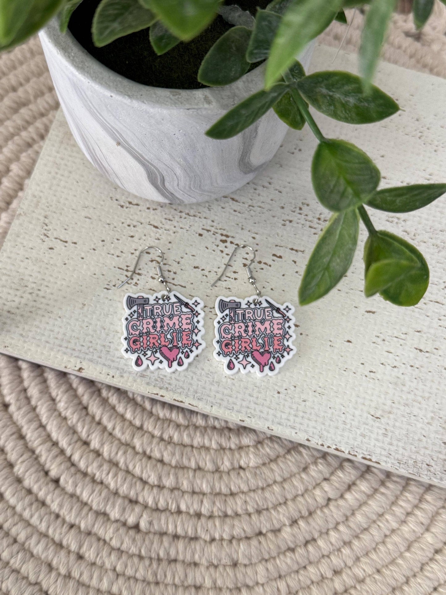 True Crime & Mystery Book Club Earrings #5