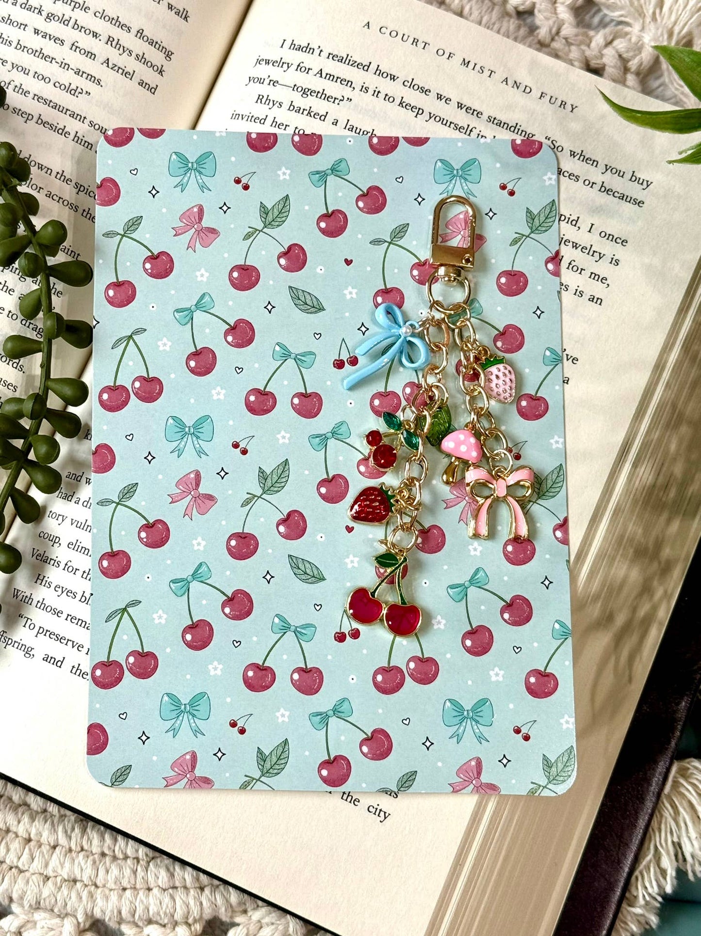 Cherry Coquette Kindle Charm - Cherry Coquette Phone Charm