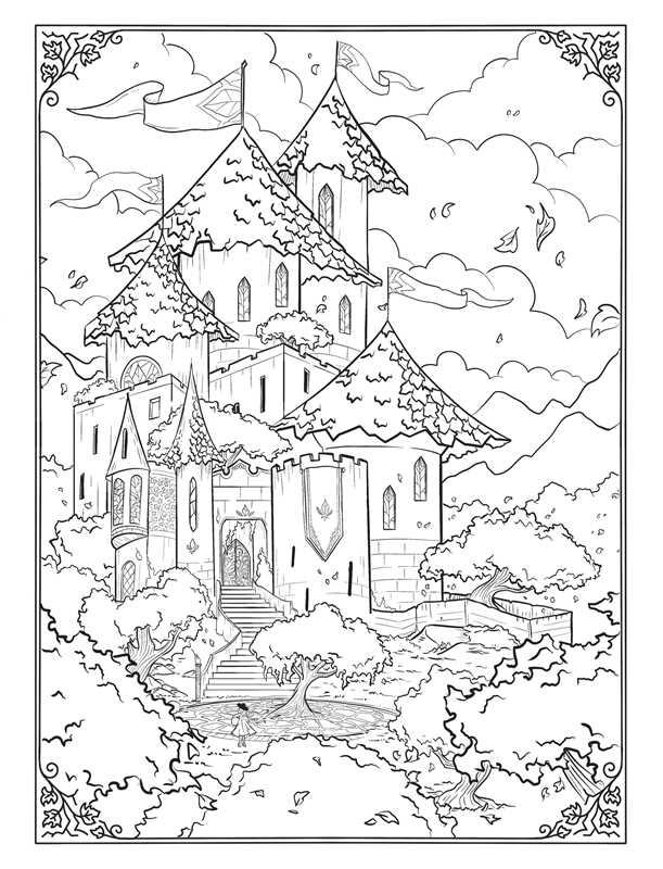 Knights of Tayrealm Coloring Book by