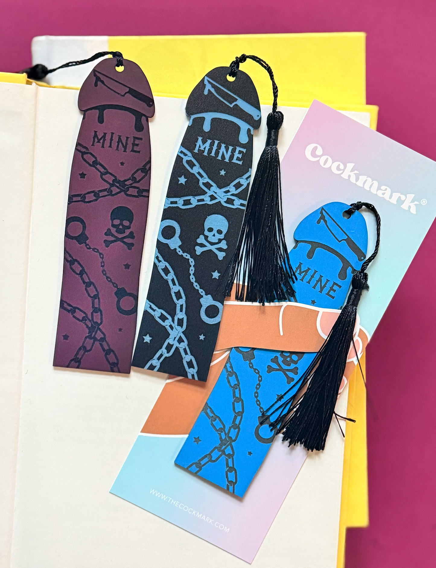 Dark Romance Cockmark Bookmark