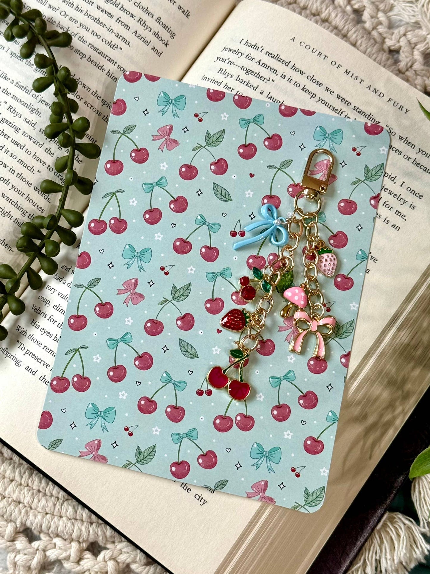 Cherry Coquette Kindle Charm - Cherry Coquette Phone Charm