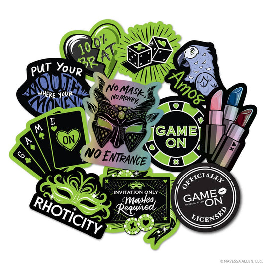 (10-Pack) Game On Decals