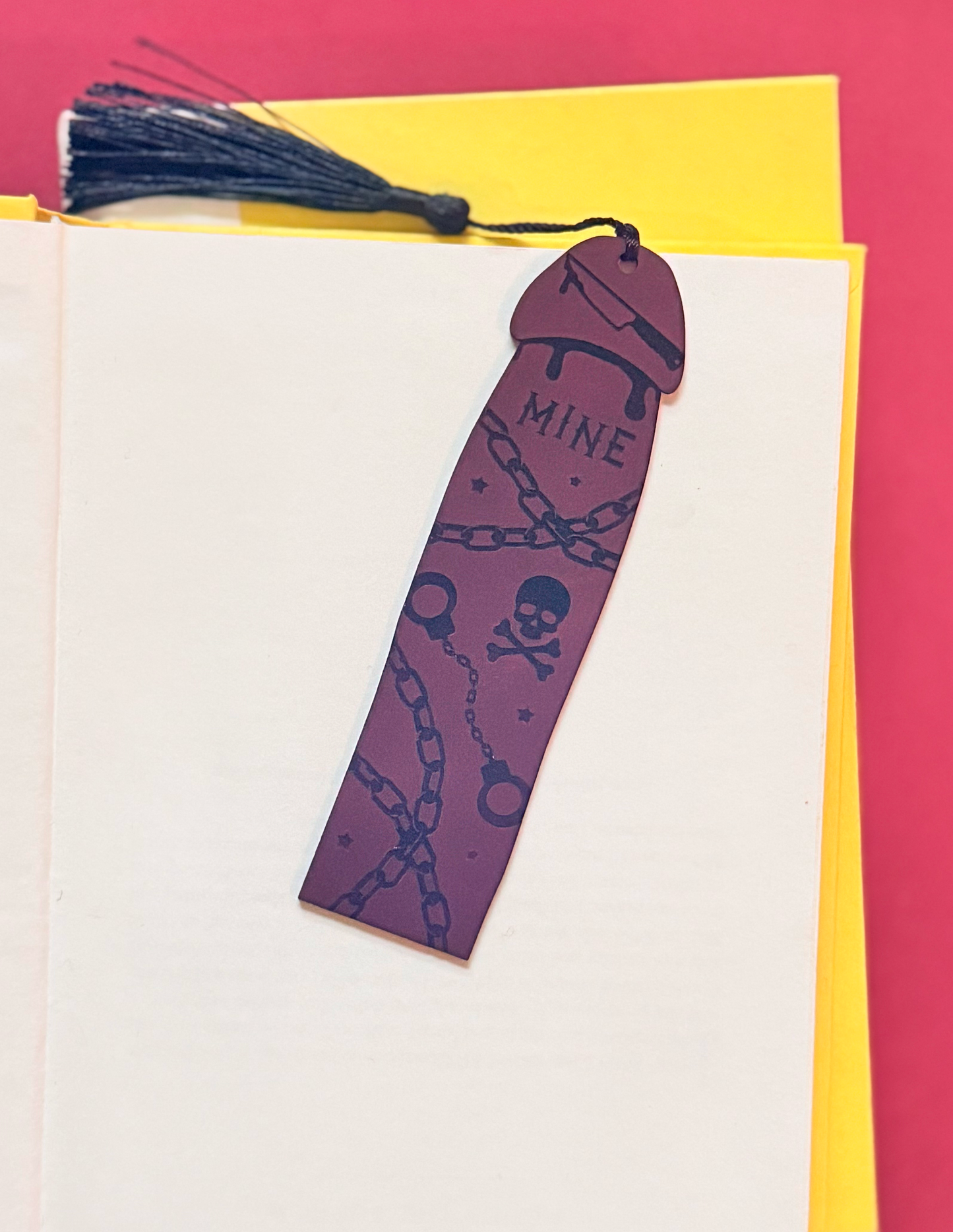 Dark Romance Cockmark Bookmark
