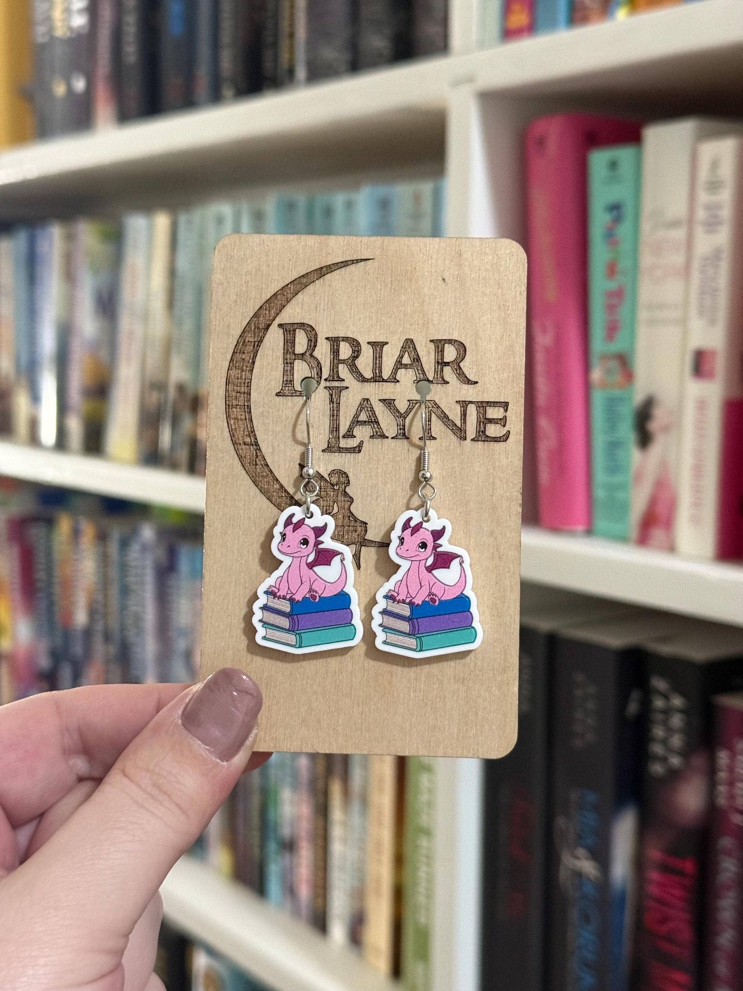 Fairytale & Bookish Dragon Earrings Collection