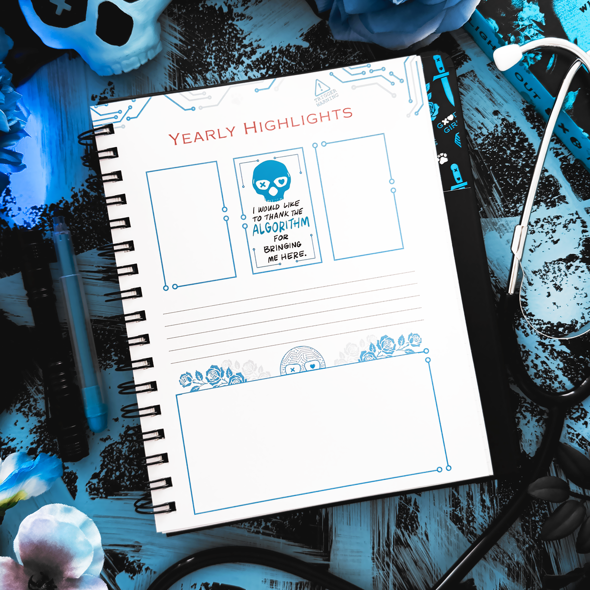 Lights Out 2027 Weekly Planner, Personal Organizer