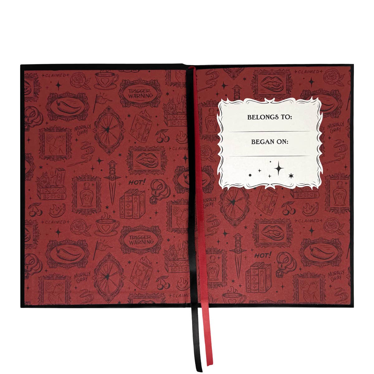 A Little Wicked Reading Journal (Original Artwork)