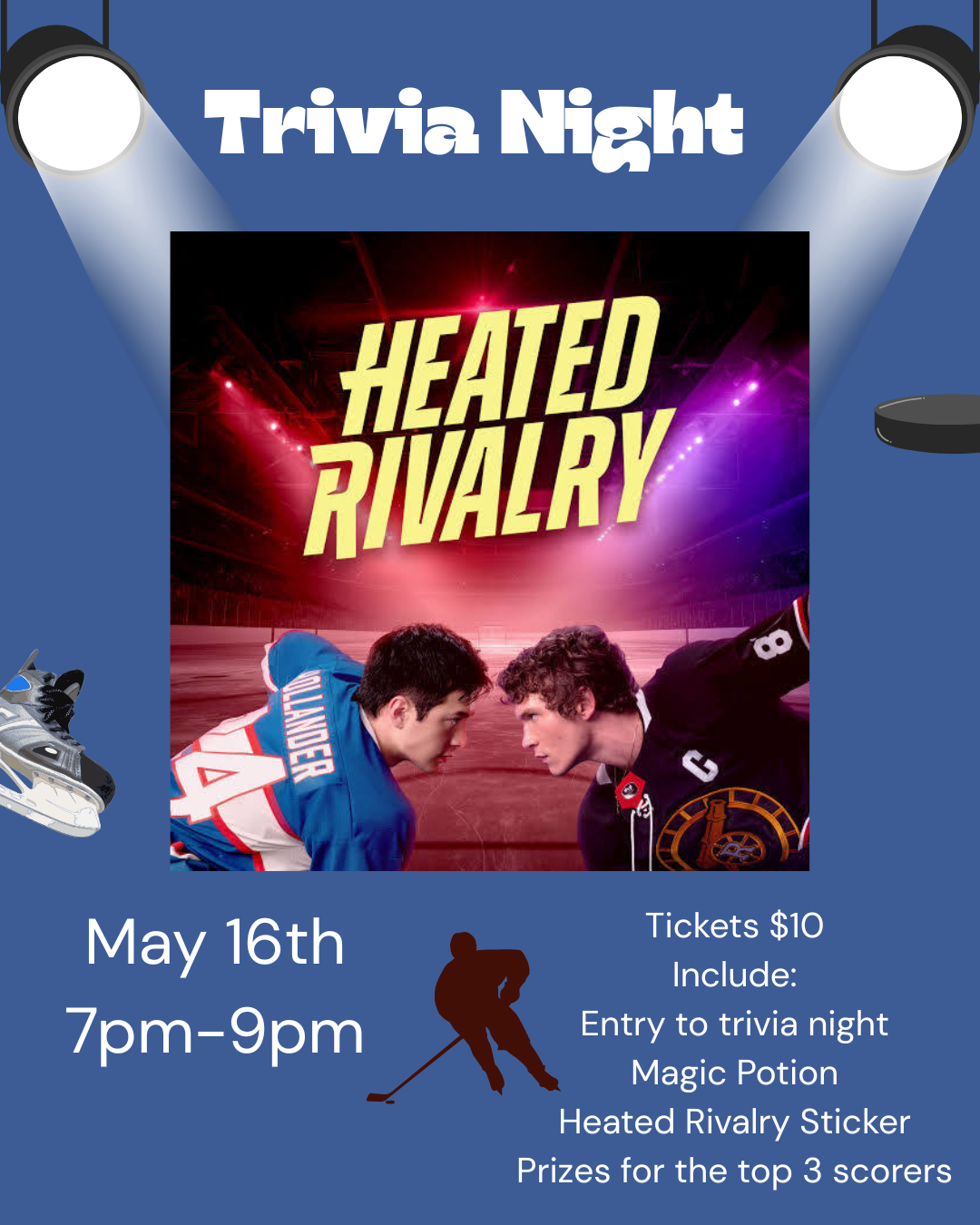 Heated Rivalry Trivia Night